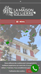 Mobile Screenshot of hotel-maisondulierre-biarritz.com